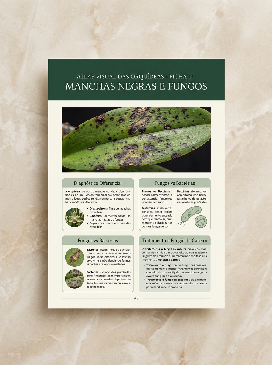 Página 2 do Atlas: Manchas Negras e Fungos Foliares