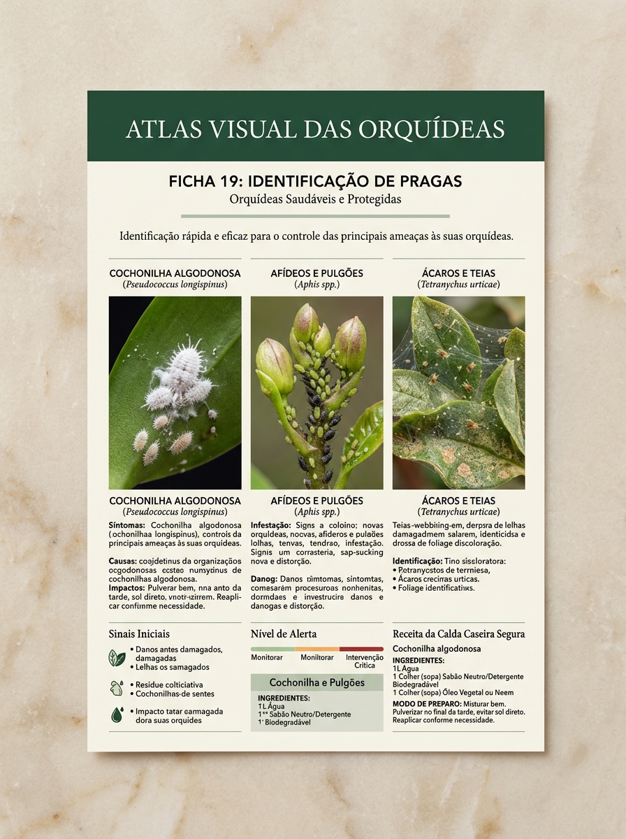 Página 4 do Atlas: Identificação de Pragas e Insetos